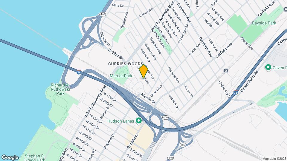 37 Pamrapo Ave Map and Location Details