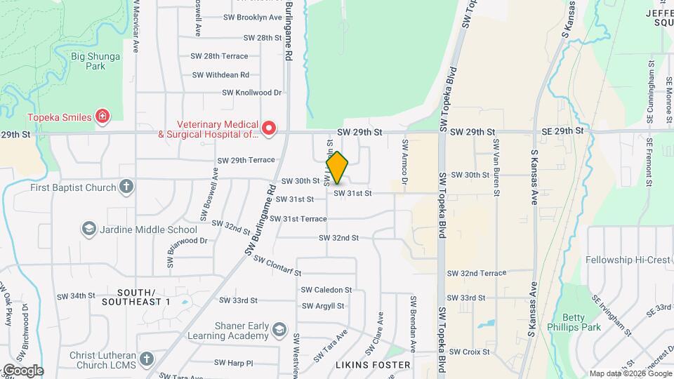 1240 SW 31st St Map and Location Details