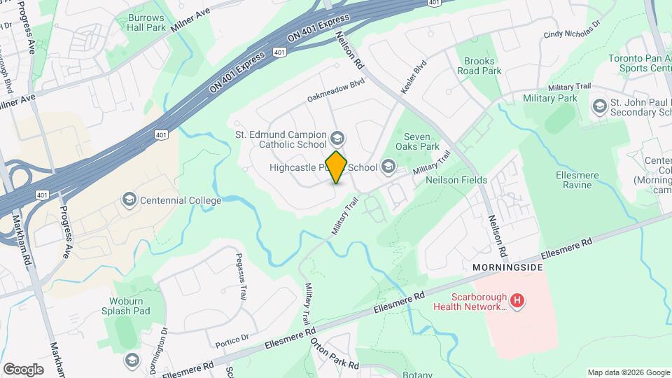 6 Creekwood Dr Map and Location Details