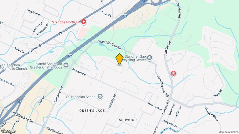 7453 Twinbrook Dr Map and Location Details