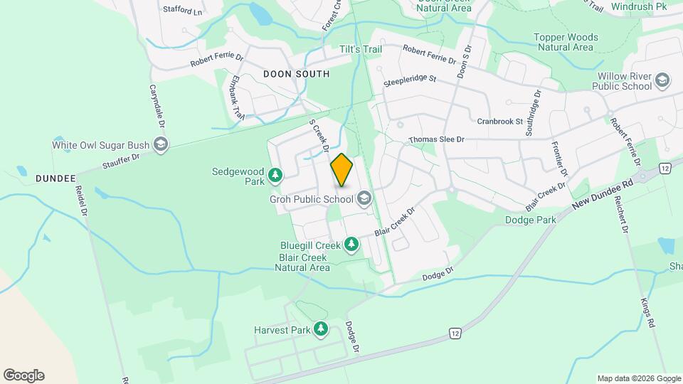 175 S Creek Dr Map and Location Details