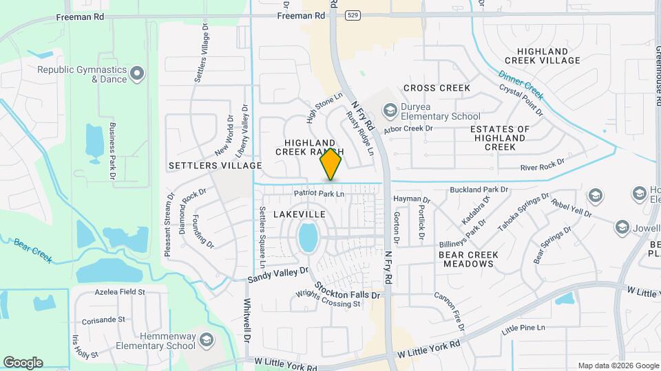 20642 Patriot Park Ln Map and Location Details