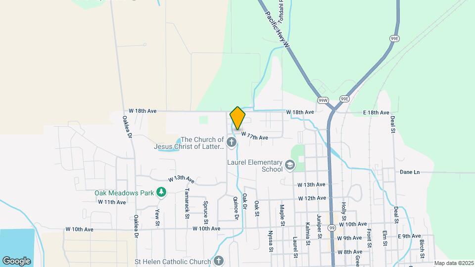 Chapel Creek Townhomes Map and Location Details