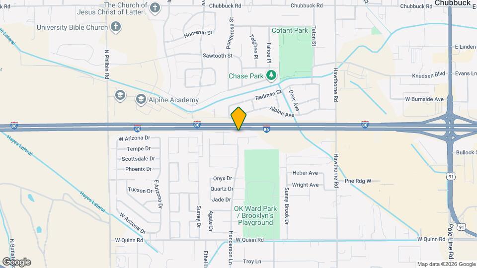 1540 Jessie Clark Ln Map and Location Details