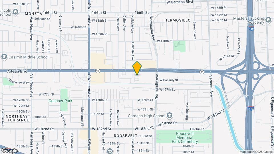 1508 W Artesia Square Map and Location Details