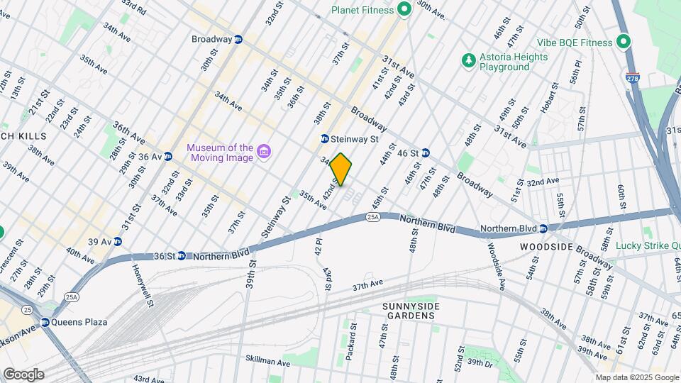 34-28 43rd St Map and Location Details