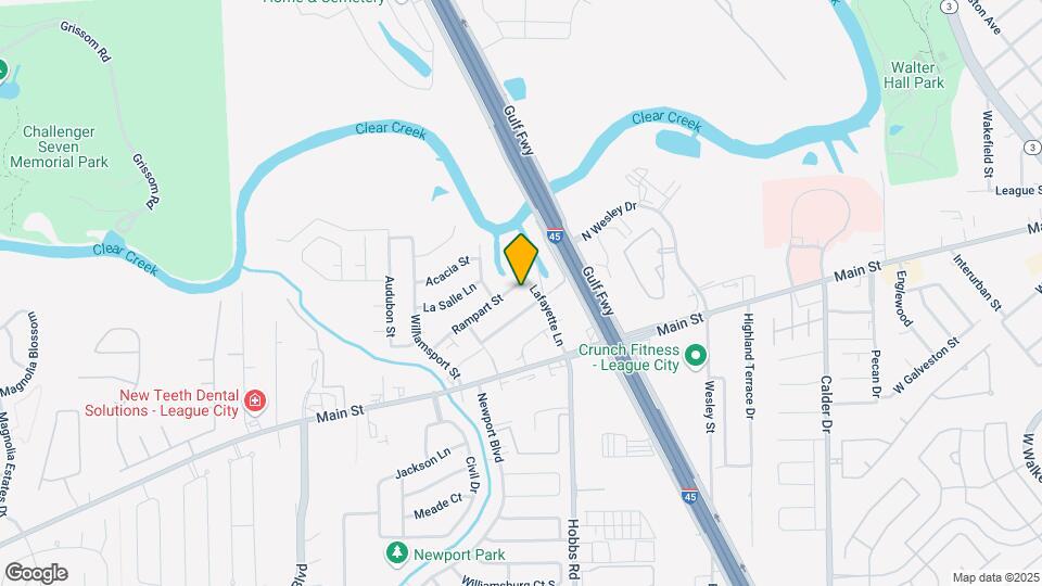 1803 Rampart St Map and Location Details
