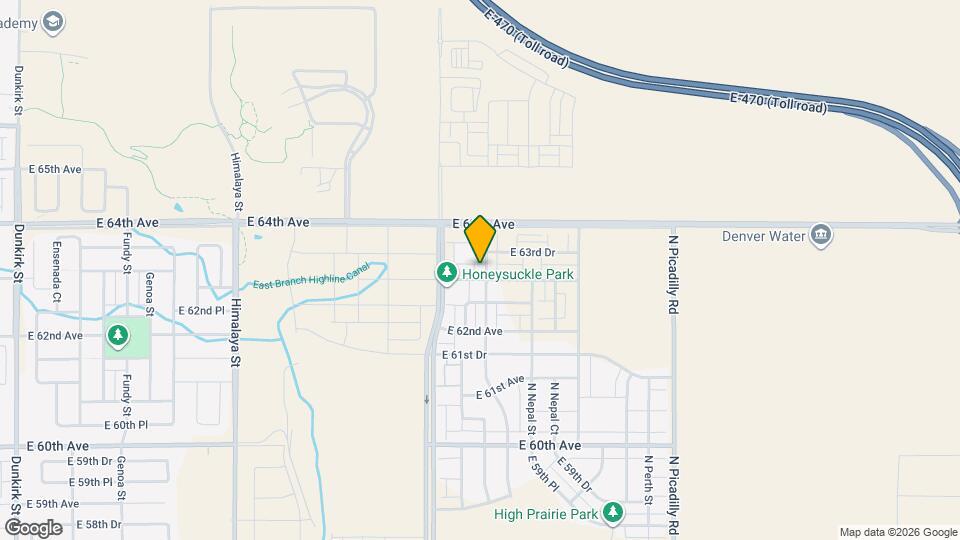 6303 N Malaya St Map and Location Details