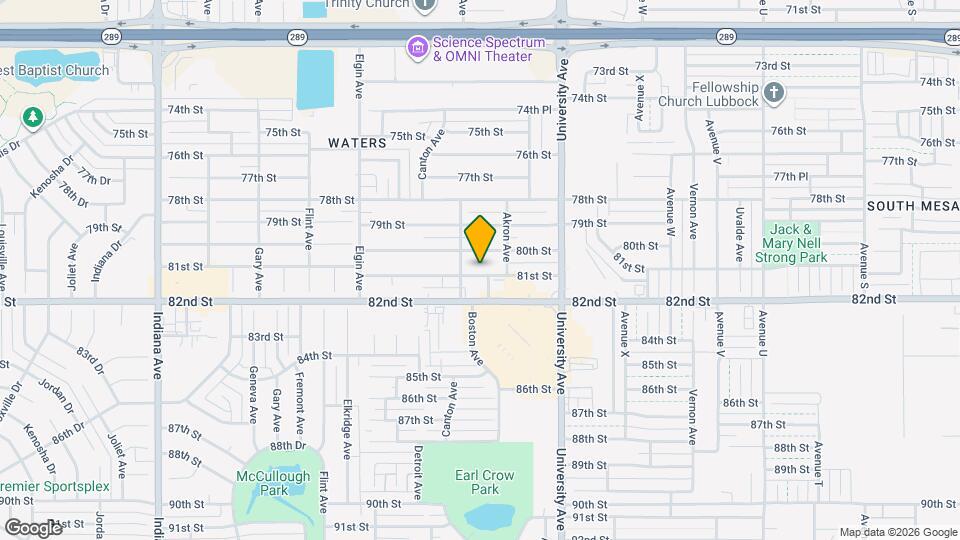 2612 81st St Map and Location Details