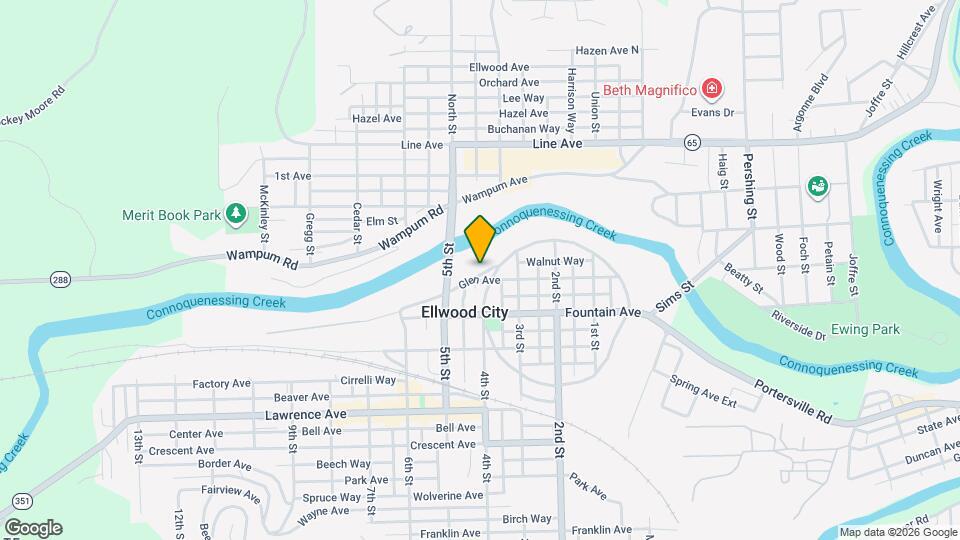 422 Glen Ave Map and Location Details