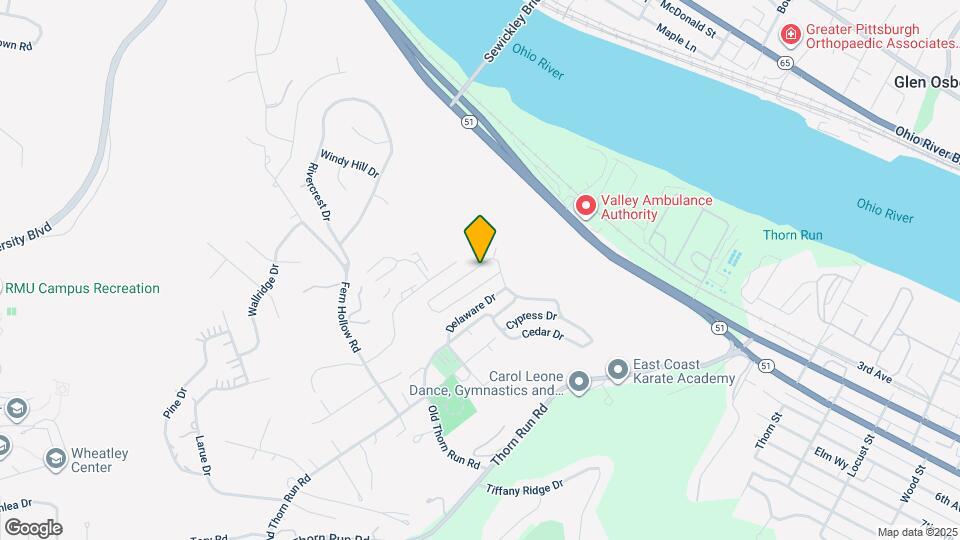 279 Oak Dr, Unit 279 Map and Location Details