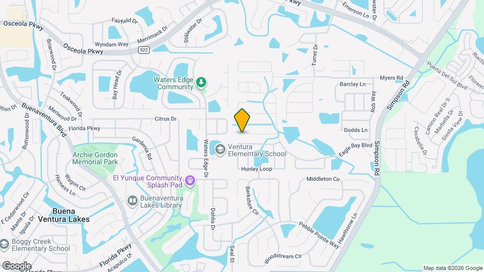 2556 Tanner Terrace Map and Location Details