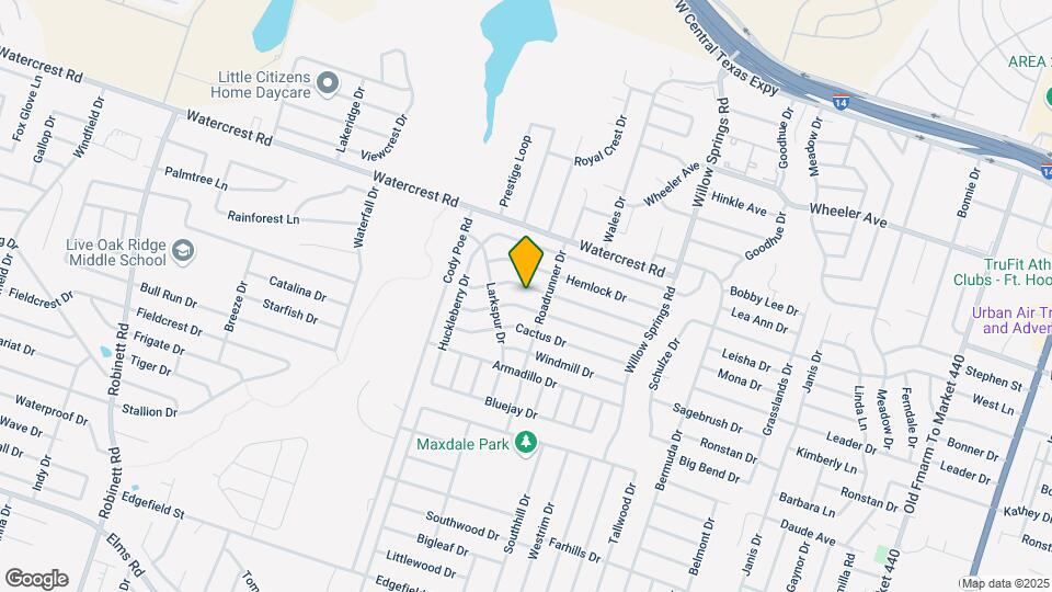 2706 Woodlands Dr Map and Location Details