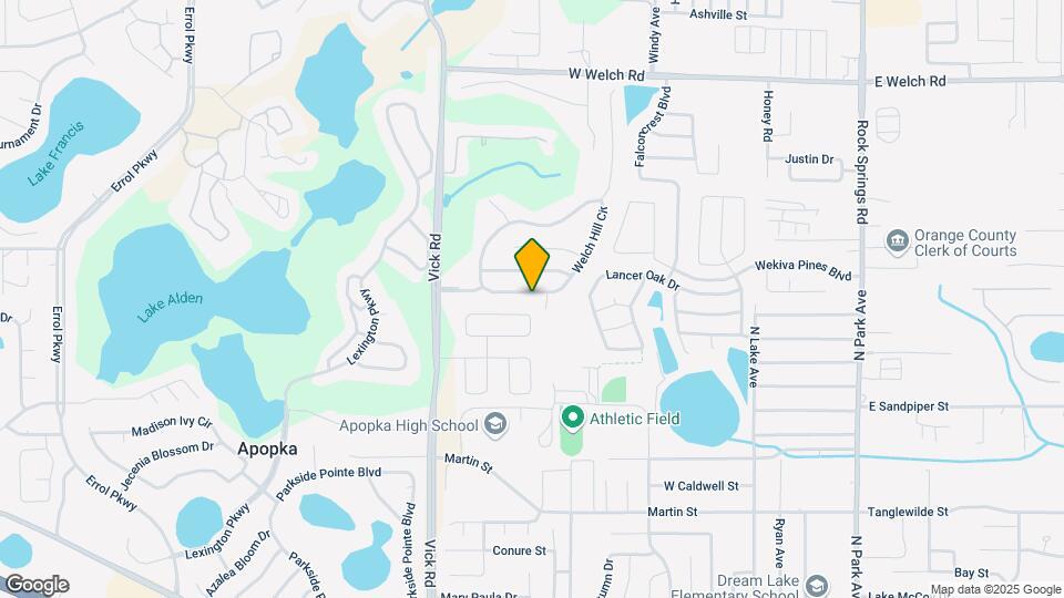 942 Welch Hill Cir Map and Location Details