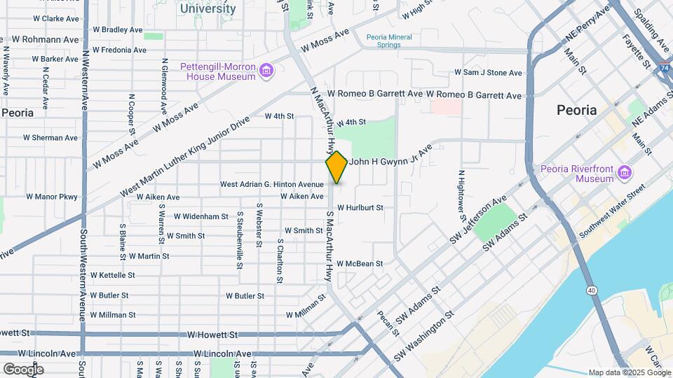 101 N McReynolds Ct Map and Location Details