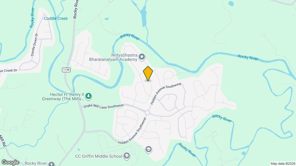 7023 Waterwheel St SW Map and Location Details