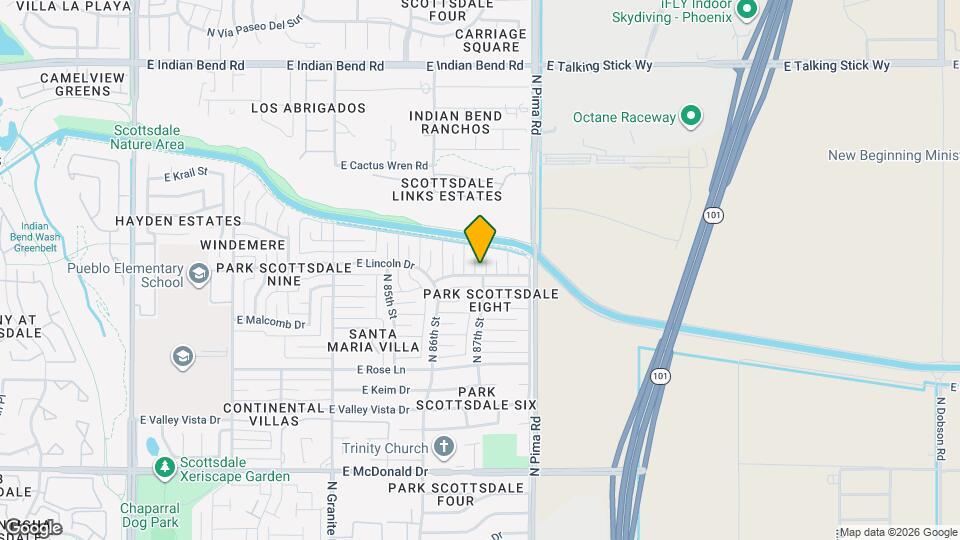 6501 N 87th St Map and Location Details
