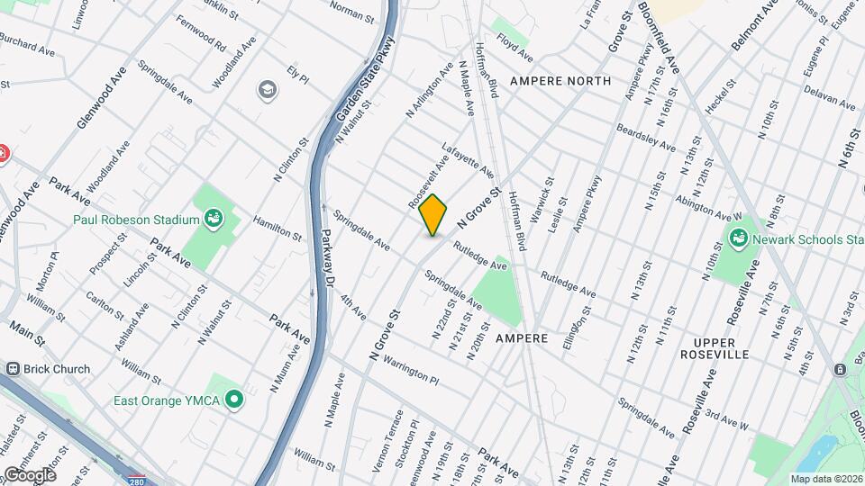 473 N Grove St Mapa y Detalles de la Ubicación