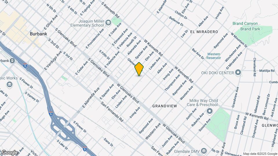 1161 Linden Ave Mapa y Detalles de la Ubicación