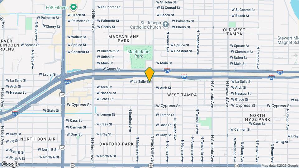 3106 W La Salle St Map and Location Details