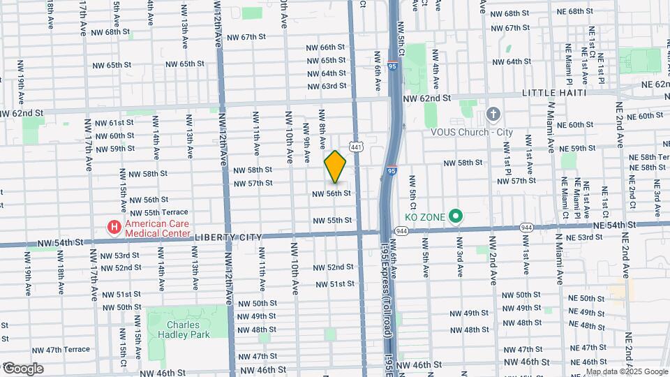 5600 NW 7th Ct, Unit 17 Map and Location Details