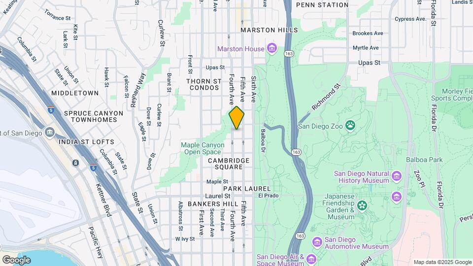 Balboa Park Apartments Mapa y Detalles de la Ubicación