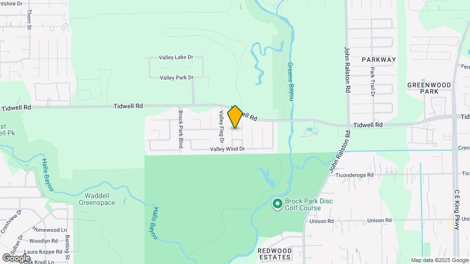 8630 Valley Meadow Dr Map and Location Details