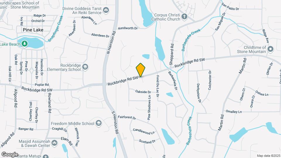 4977 Rockbridge Rd SW Map and Location Details