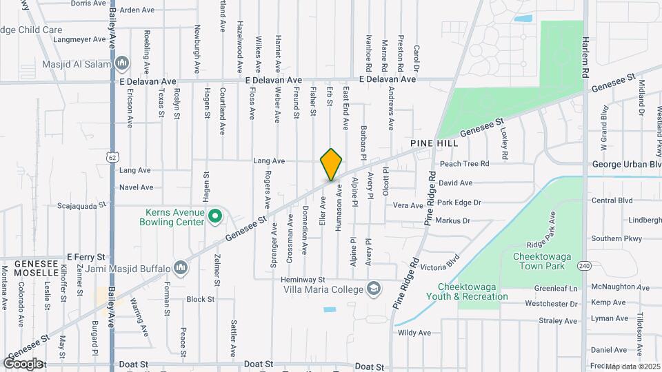 2255 Genesee St Map and Location Details