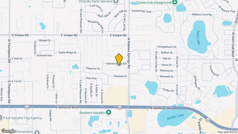 2145 Wekiva Reserve Blvd Map and Location Details