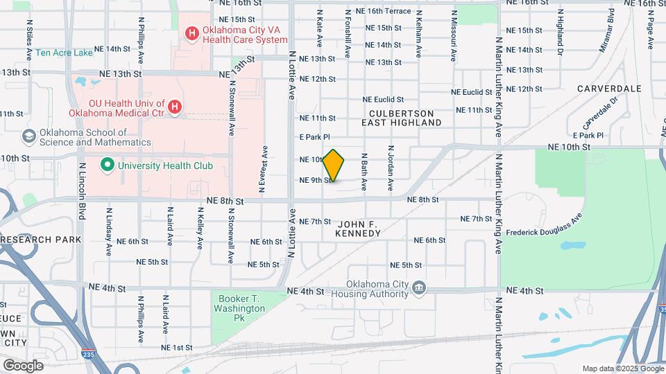 1420 NE 9th St Mapa y Detalles de la Ubicación