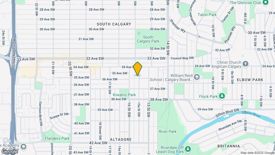 3523 15A St SW Map and Location Details
