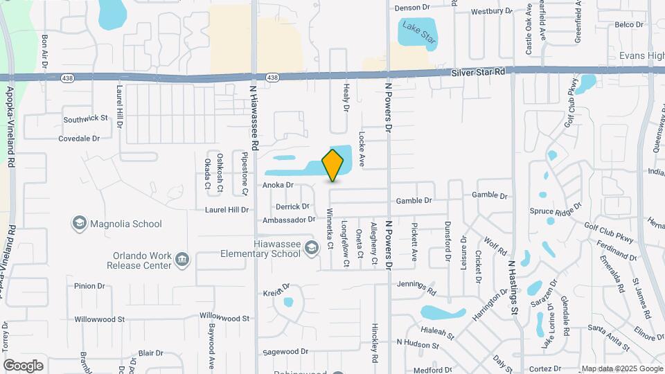 6607 Merriewood Dr Map and Location Details