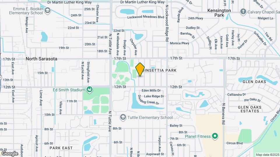 1314 N Brink Ave Map and Location Details