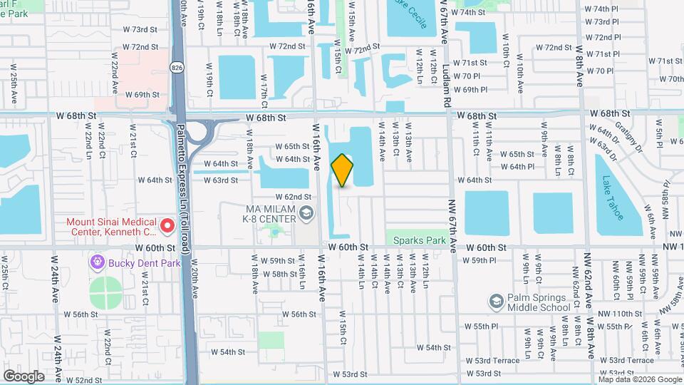 1525 W 62nd St Map and Location Details