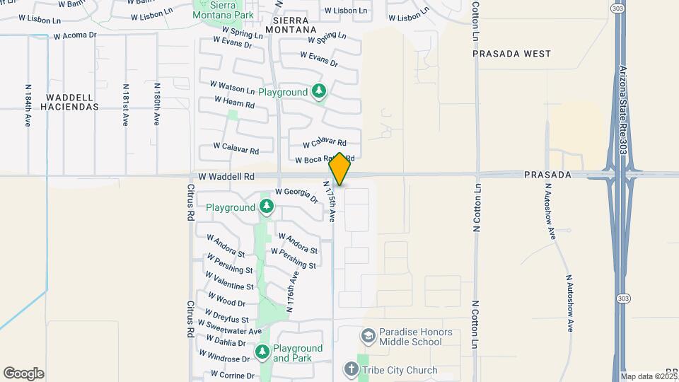 13710 N 174th Ln Map and Location Details