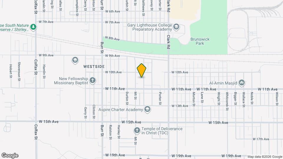 1040 Matthews St Map and Location Details