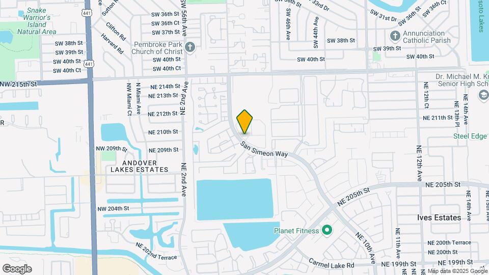 438 NE 210th Cir Terrace Map and Location Details