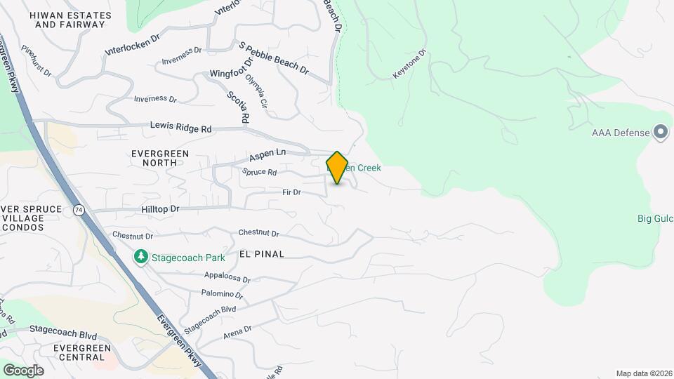 29662 Spruce Rd Map and Location Details