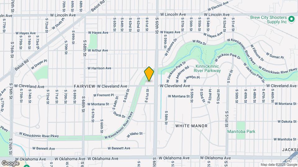 6024 W Cleveland Ave Map and Location Details