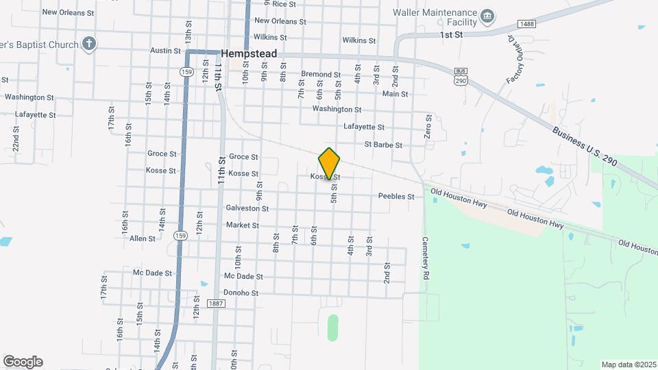 1507 5th St Map and Location Details