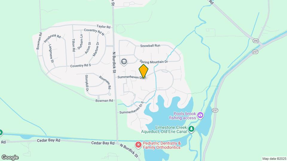 385 Summerhaven Dr N Map and Location Details