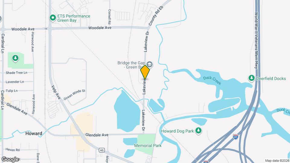 962 Lakeview Dr Map and Location Details