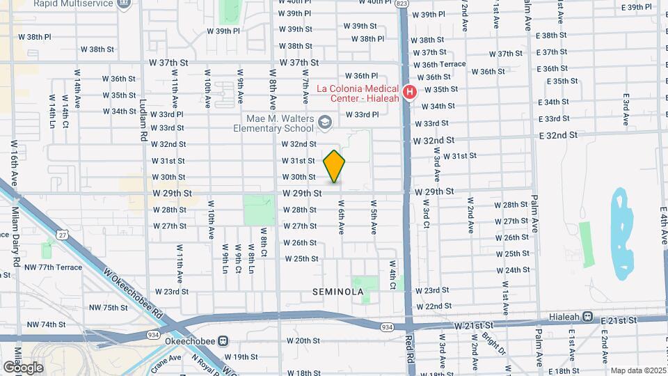 615 W 29th St Mapa y Detalles de la Ubicación