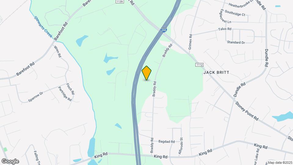 3192 Braddy Rd Map and Location Details