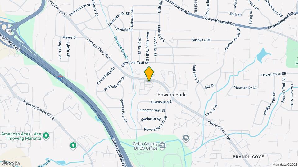 791 Gardenside Cir SE Map and Location Details
