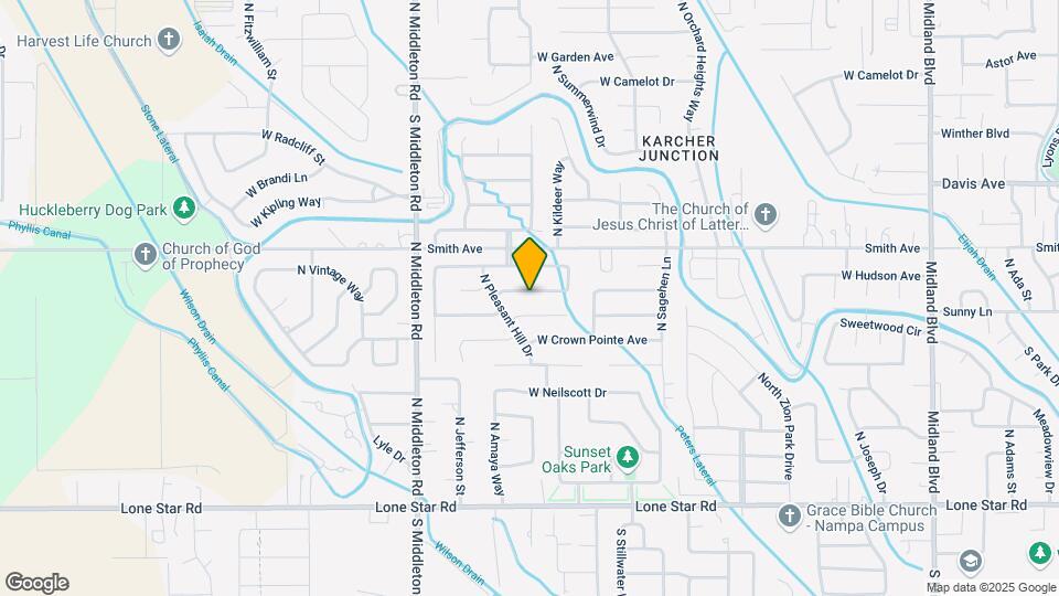 2239 W Ridge Pointe Ave Map and Location Details