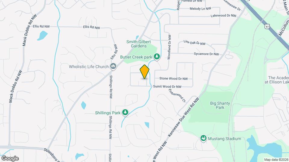 6045 Steel Wood Dr NW Map and Location Details