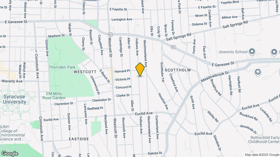 231 Fellows Ave Map and Location Details