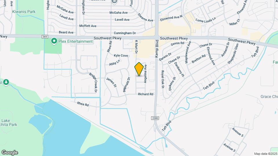 2807 Concho Ln Map and Location Details